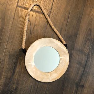Small Mirror with Nautical rope